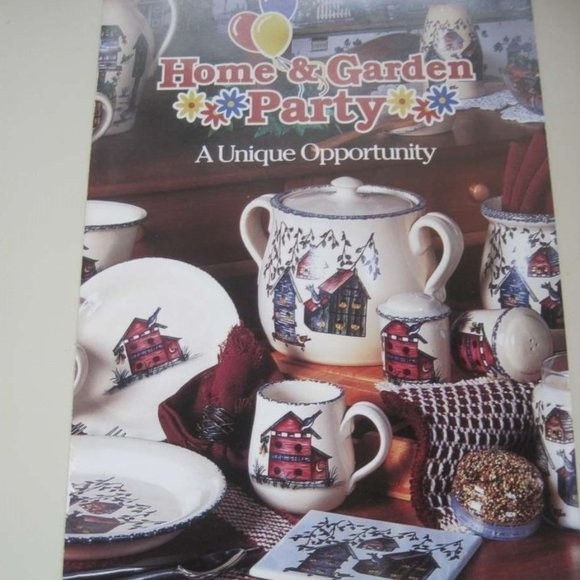 Home & Garden Party A Unique Work Opportunity Mini Catalog Sell Nostalgia Sample - Picture 1 of 7